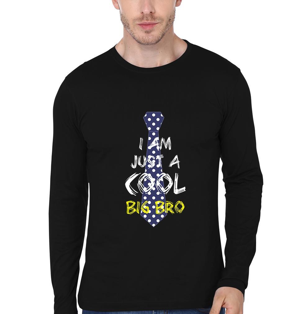 Cool Bro Brother-Brother Full Sleeves T-Shirts -FunkyTees