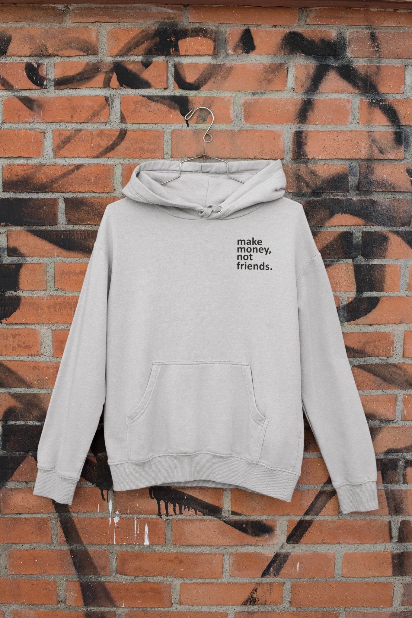 Make Money Not Friends Teenpreneur Men Hoodies-FunkyTeesClub - Funky Tees Club