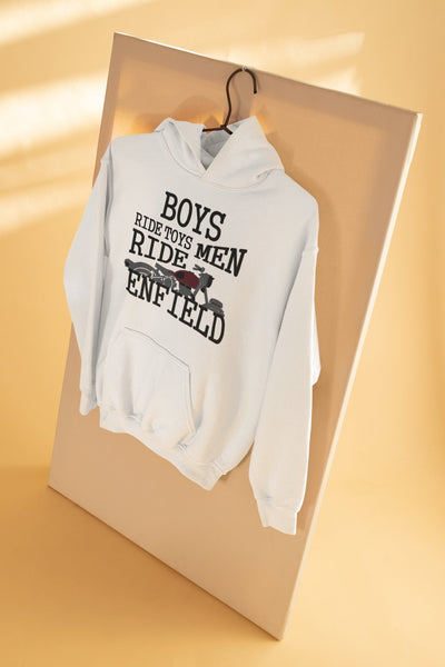 Men Ride Enfield Biker Men Hoodies-FunkyTeesClub - Funky Tees Club