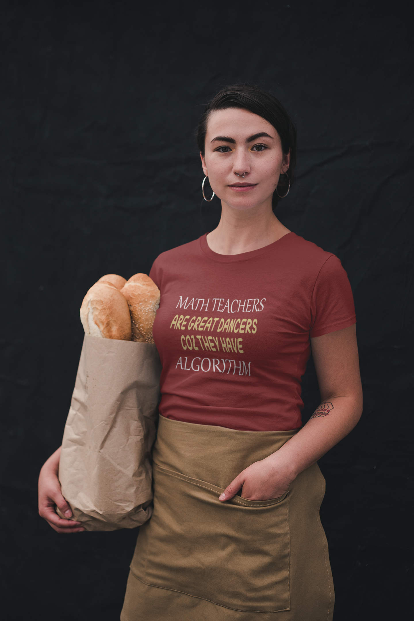 Math Teachers Are Great Teacher Women Half Sleeves T-shirt- FunkyTeesClub