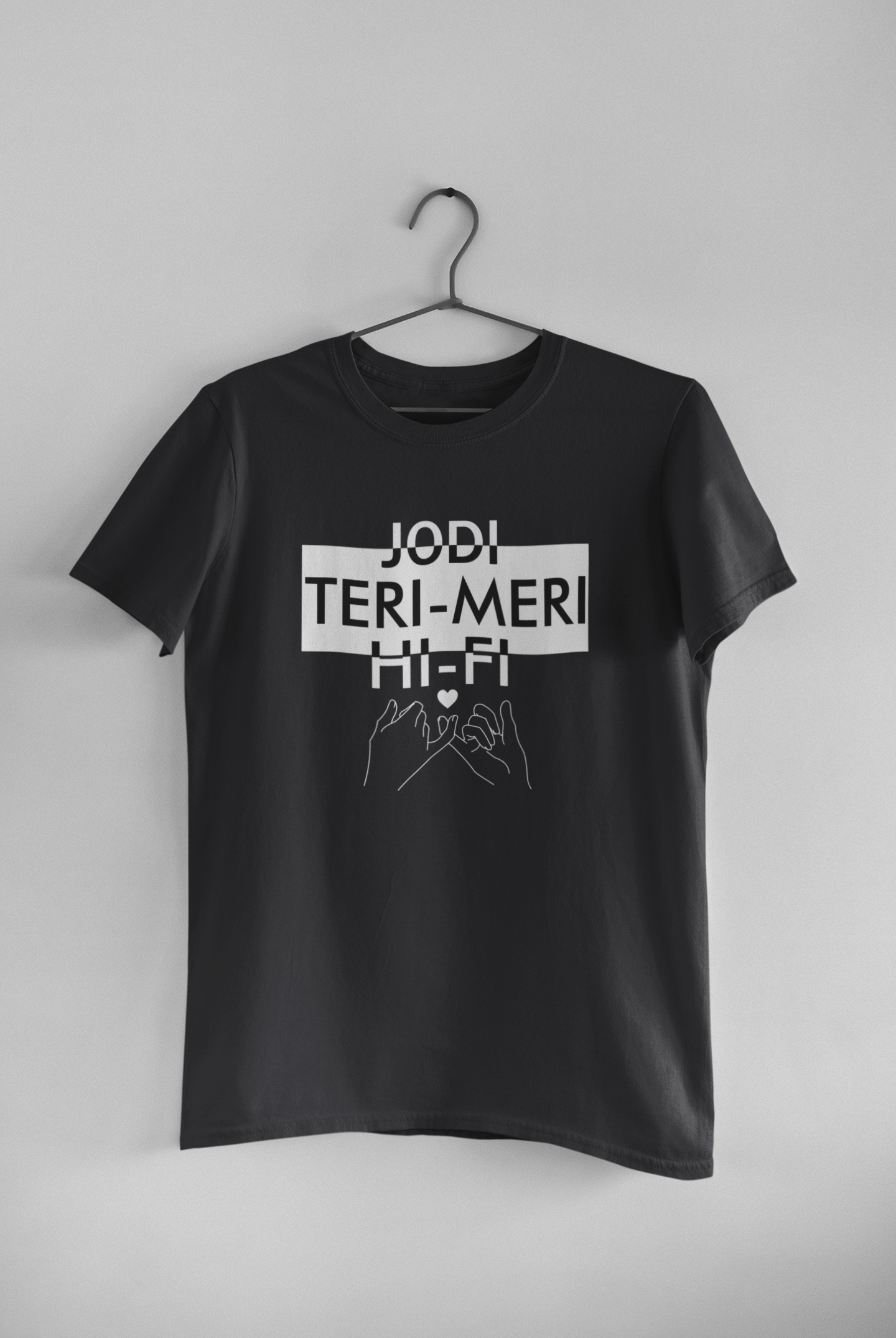 Jodi Teri Meri Couple Half Sleeves T-Shirts -FunkyTeesClub