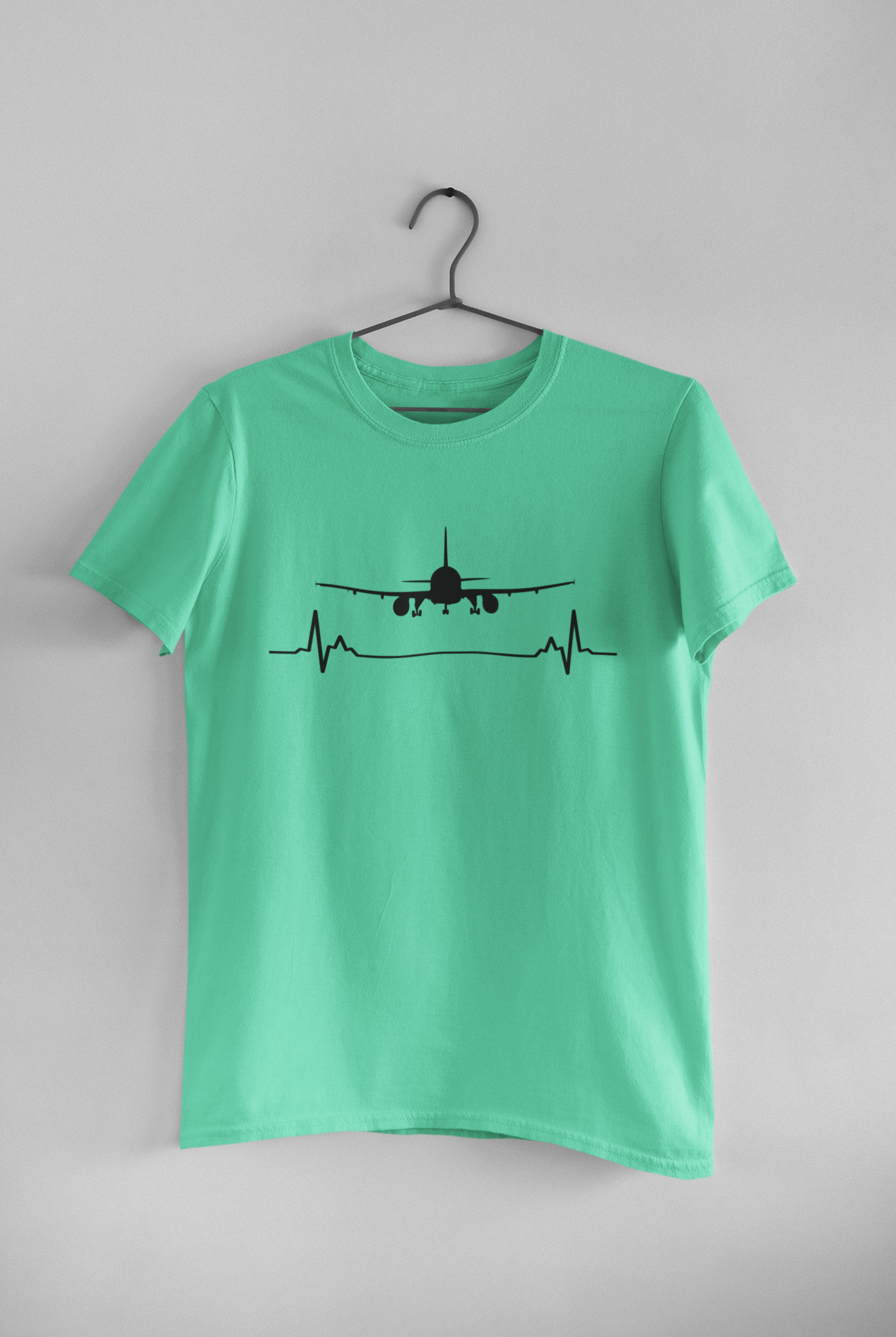 Runway Airstrip Pilot Women Half Sleeves T-shirt- FunkyTeesClub