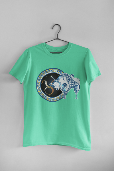 Taurus Zodiac Sign Women Half Sleeves T-shirt- FunkyTeesClub