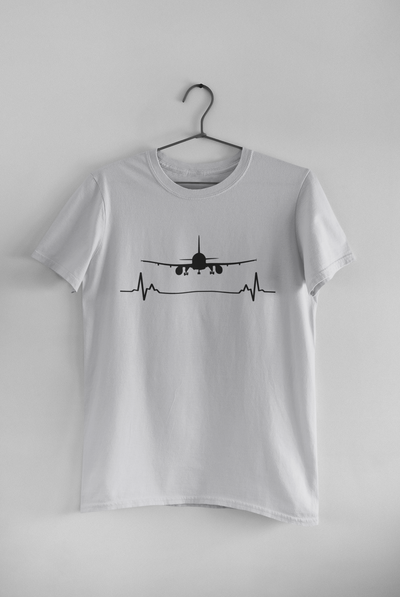 Runway Airstrip Pilot Mens Half Sleeves T-shirt- FunkyTeesClub