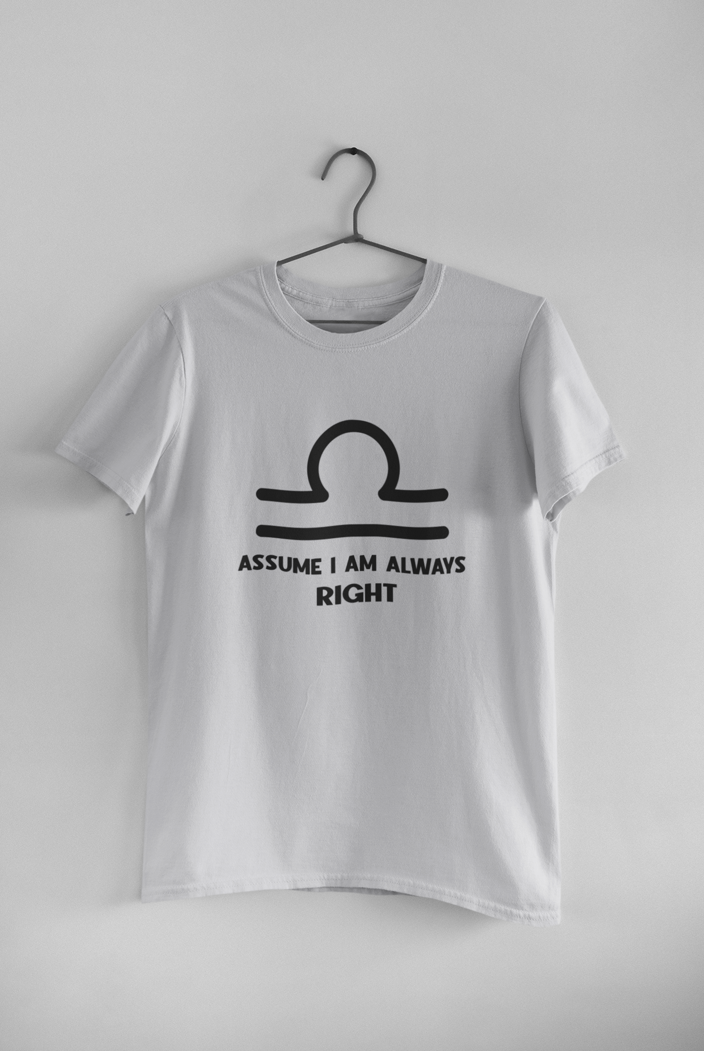 Libra Zodiac Sign Women Half Sleeves T-shirt- FunkyTeesClub