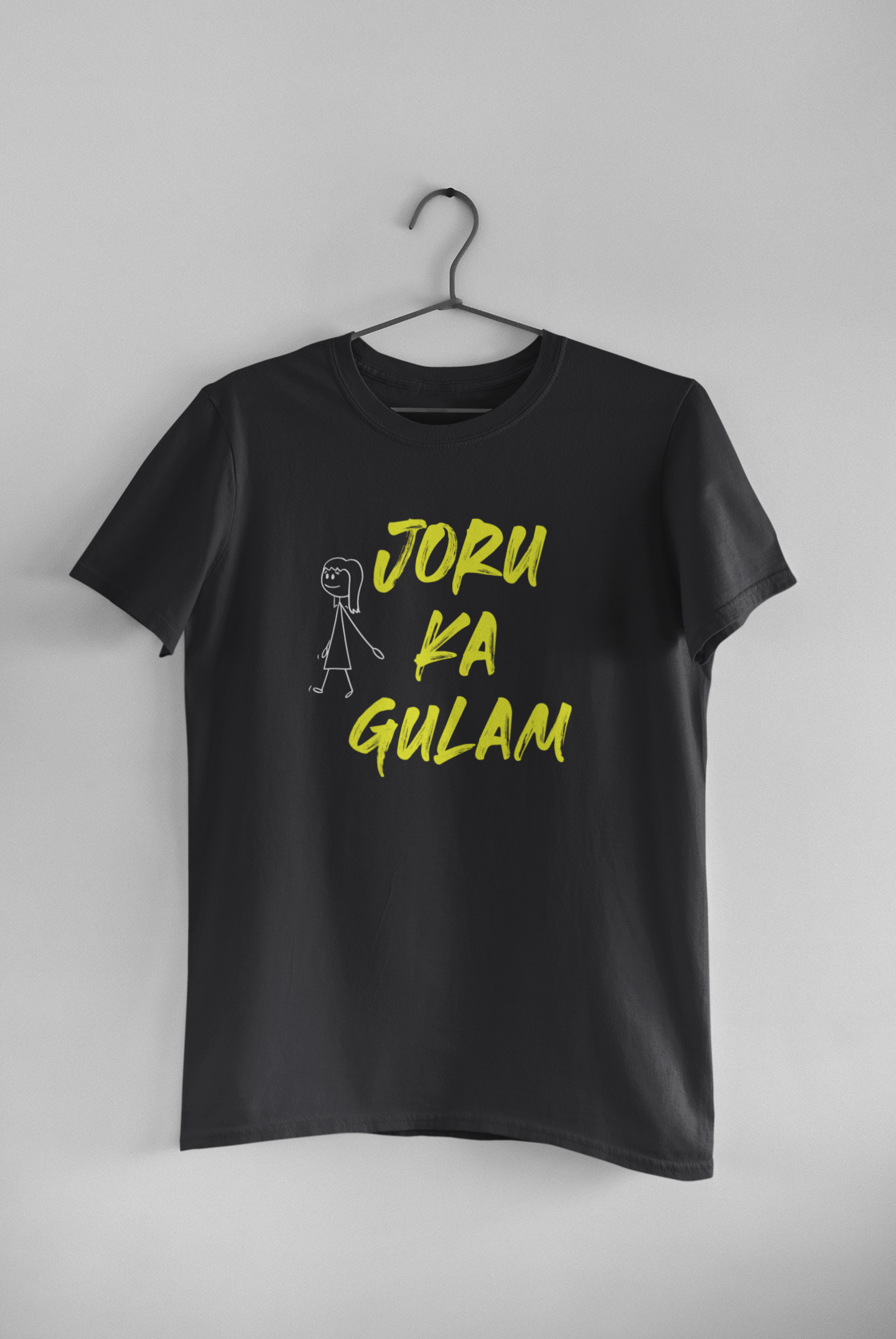 Joru Ka Gulam Couple Half Sleeves T-Shirts -FunkyTeesClub