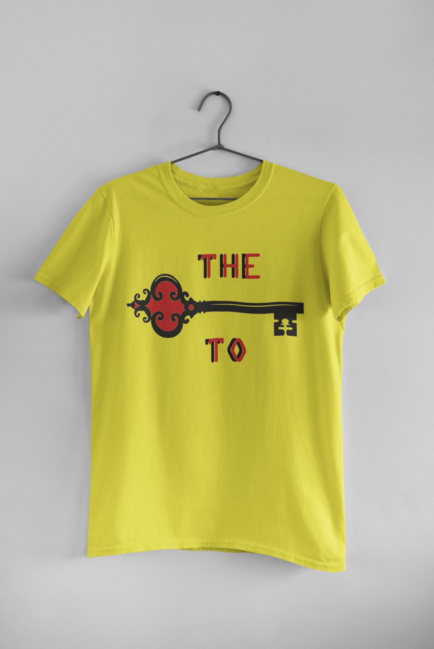 Couple Key Couple Half Sleeves T-Shirts -FunkyTeesClub