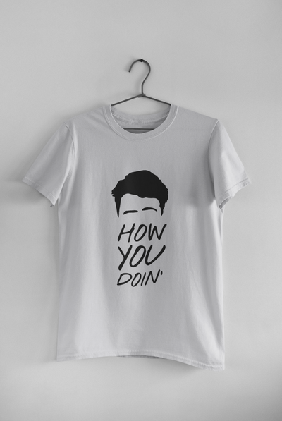 How You Doin Web Series Women Half Sleeves T-shirt- FunkyTeesClub