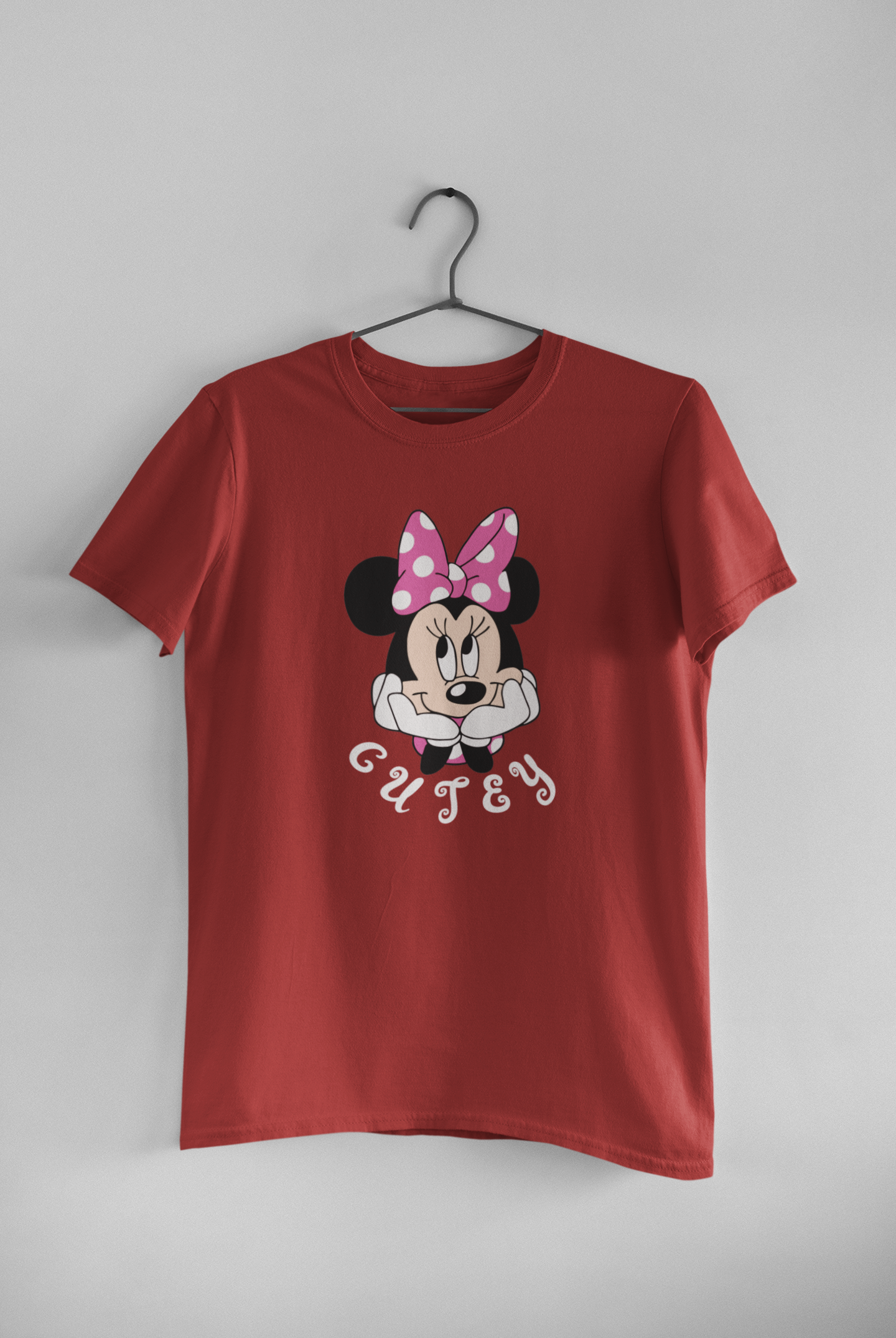 Smarty Cutey Couple Half Sleeves T-Shirts -FunkyTeesClub