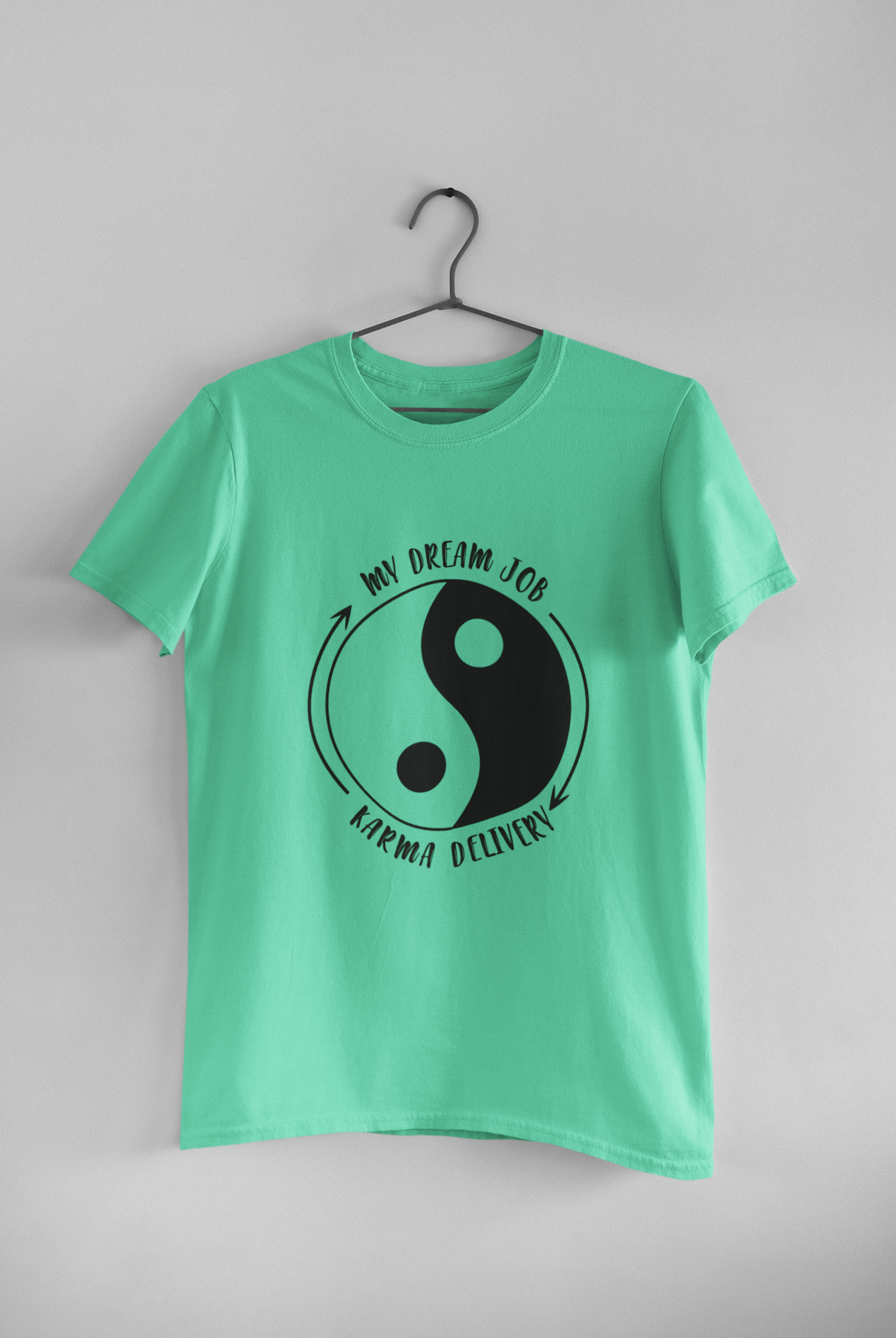 My Dream Job Desi Women Half Sleeves T-shirt- FunkyTeesClub