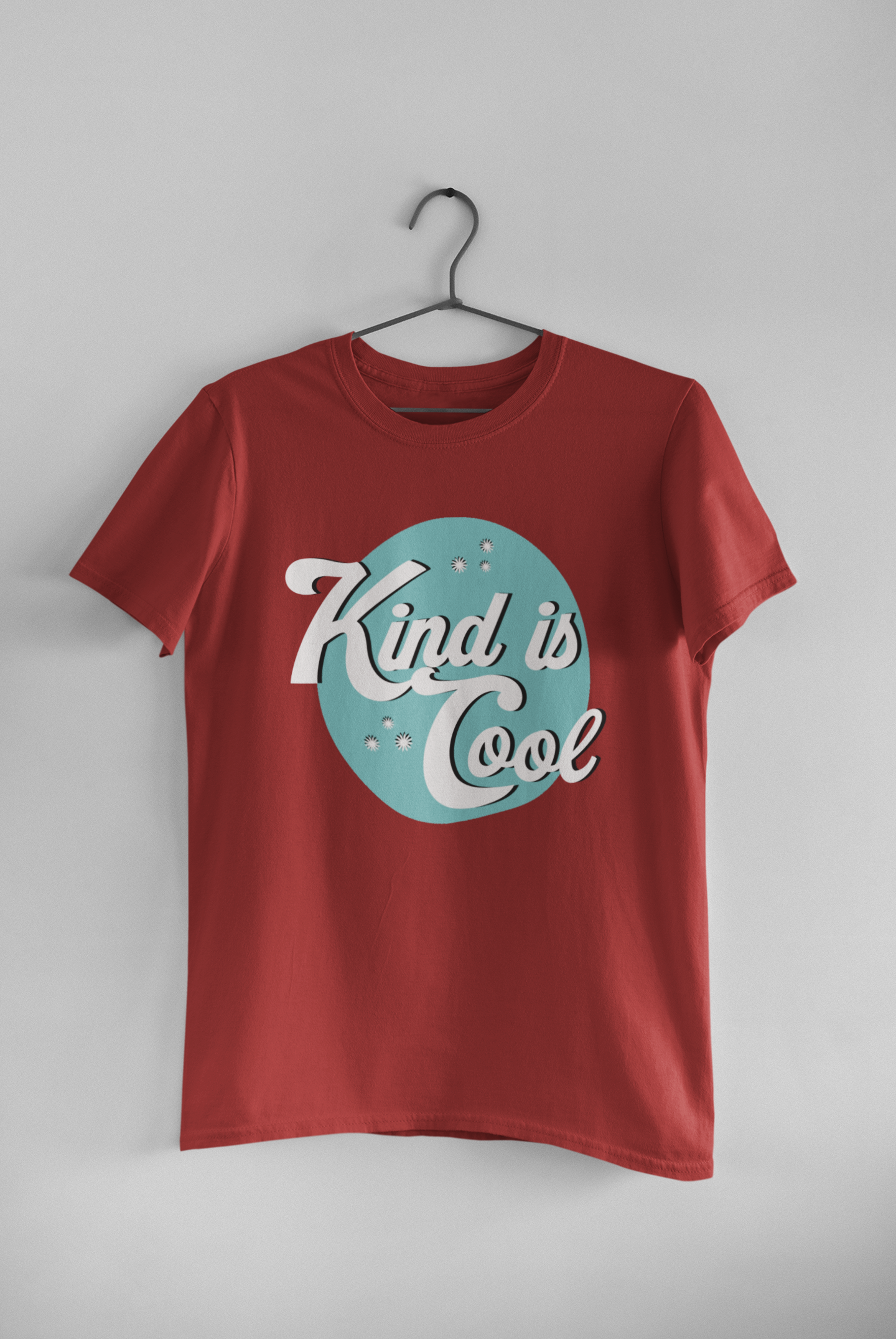 Kind Is Cool Couple Half Sleeves T-Shirts -FunkyTeesClub