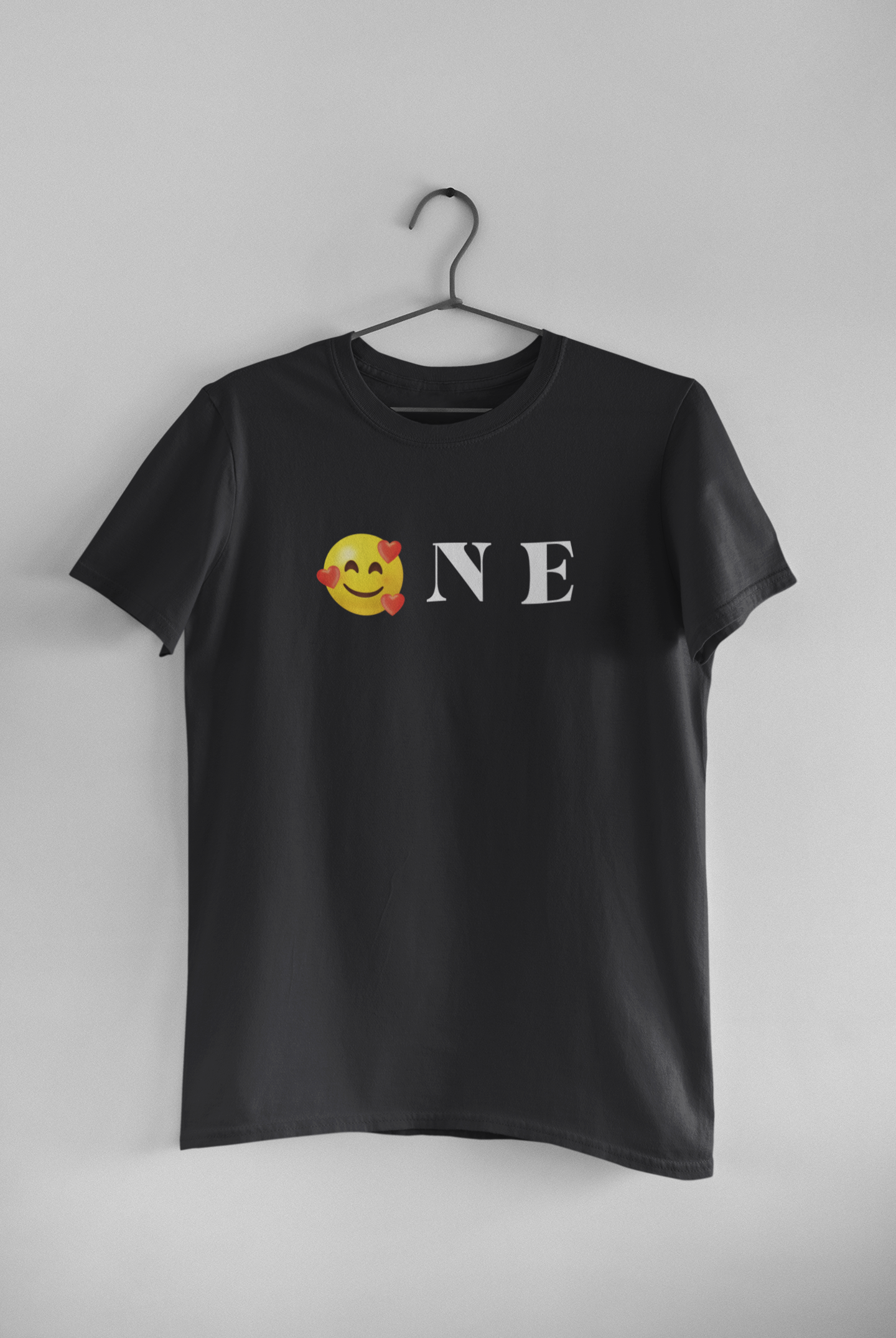 One Love Couple Half Sleeves T-Shirts -FunkyTeesClub