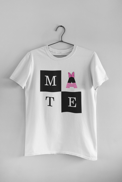 Soulmate Couple Half Sleeves T-Shirts -FunkyTeesClub
