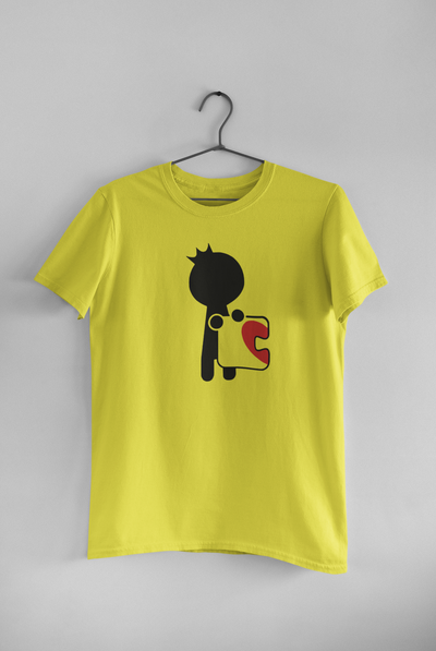 Puzzle Couple Half Sleeves T-Shirts -FunkyTeesClub
