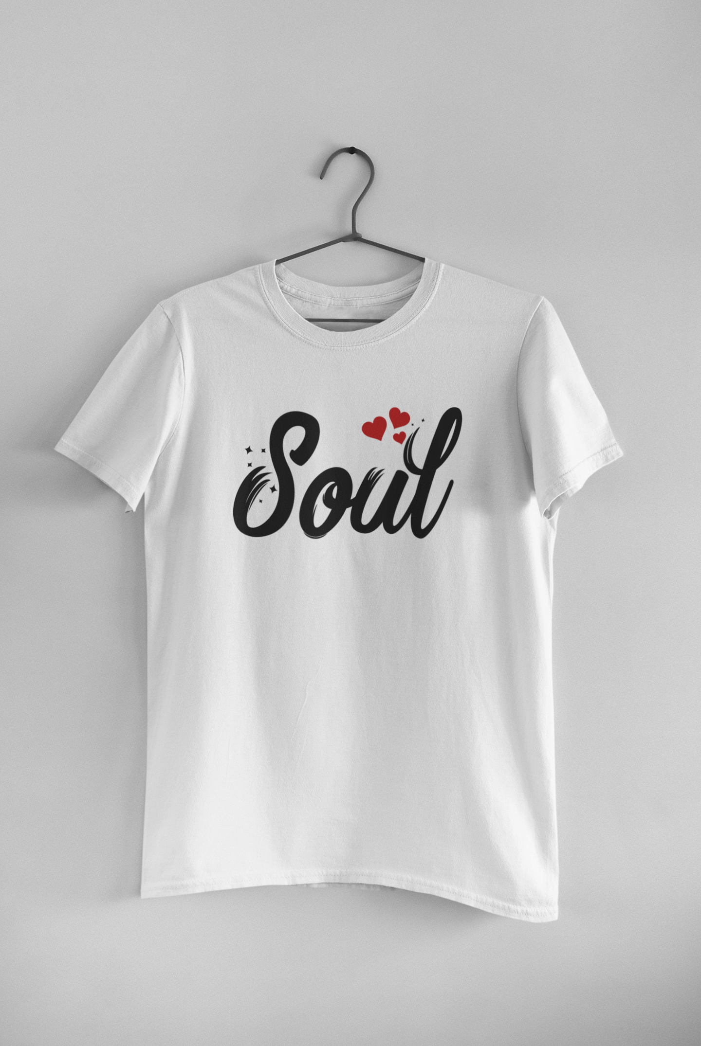 Soul Mate Couple Half Sleeves T-Shirts -FunkyTeesClub