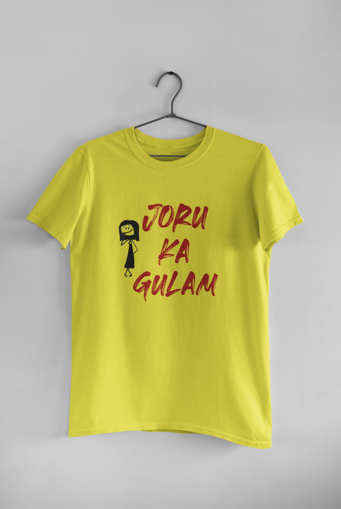 Joru Ka Gulam Couple Half Sleeves T-Shirts -FunkyTeesClub