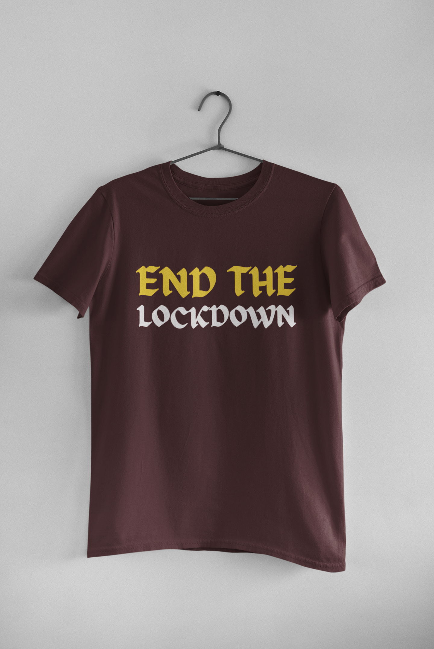 Anti Lockdown Anti Government Women Half Sleeves T-shirt- FunkyTeesClub