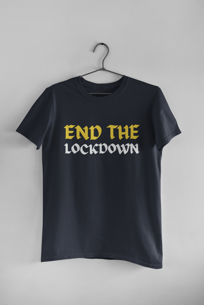 Anti Lockdown Anti Government Women Half Sleeves T-shirt- FunkyTeesClub
