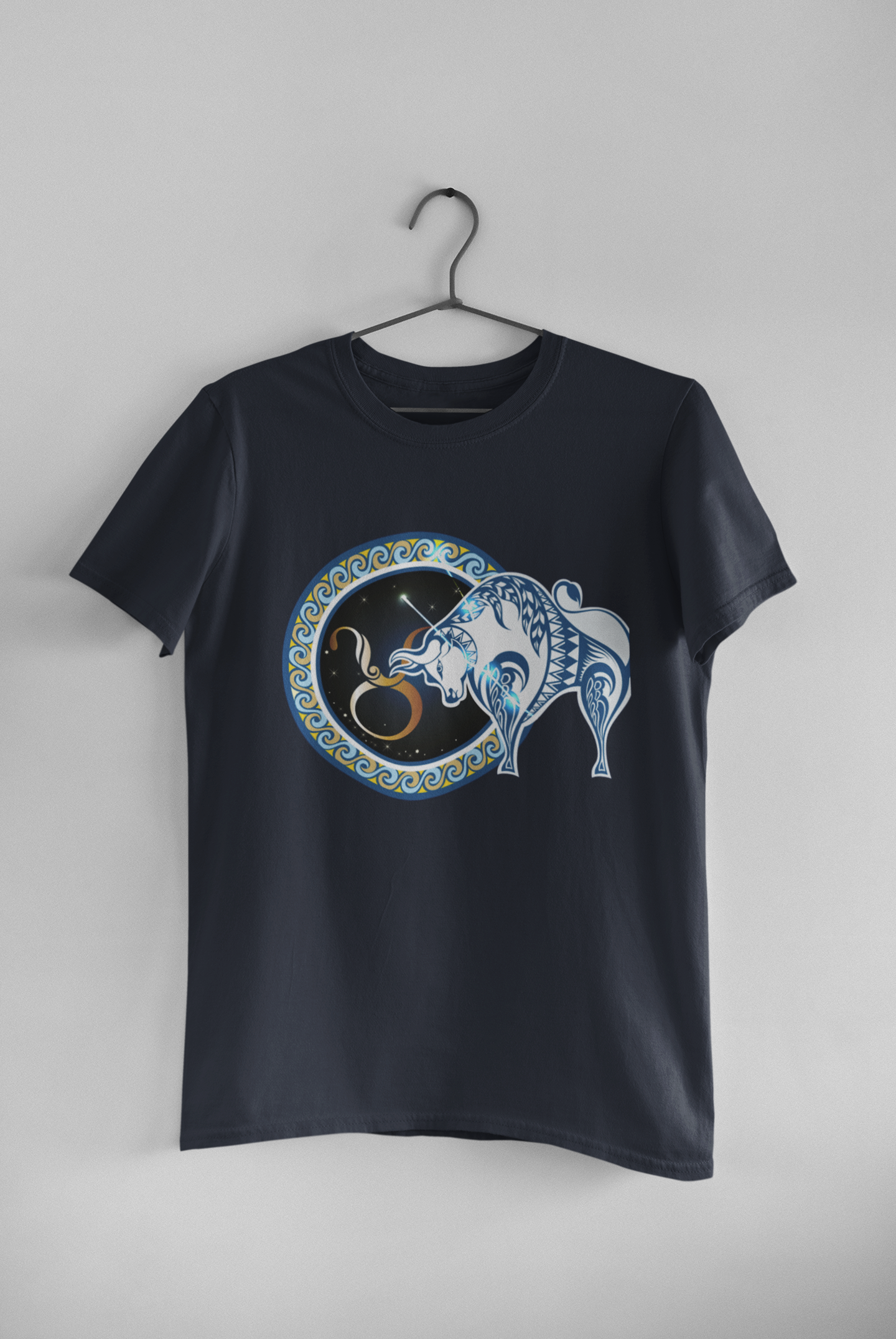 Taurus Zodiac Sign Women Half Sleeves T-shirt- FunkyTeesClub