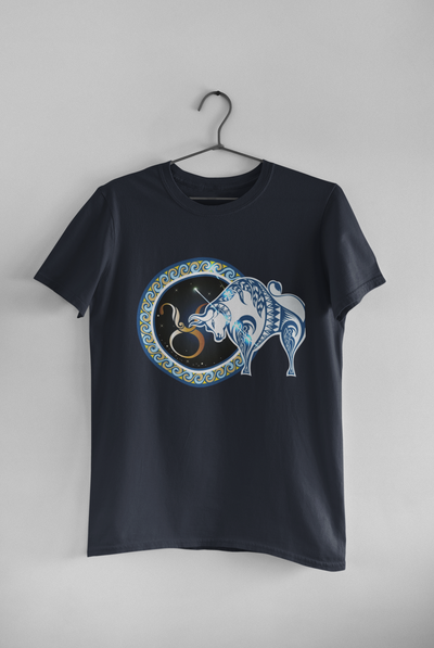 Taurus Zodiac Sign Women Half Sleeves T-shirt- FunkyTeesClub