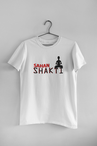 Sahan Shakti Couple Half Sleeves T-Shirts -FunkyTeesClub