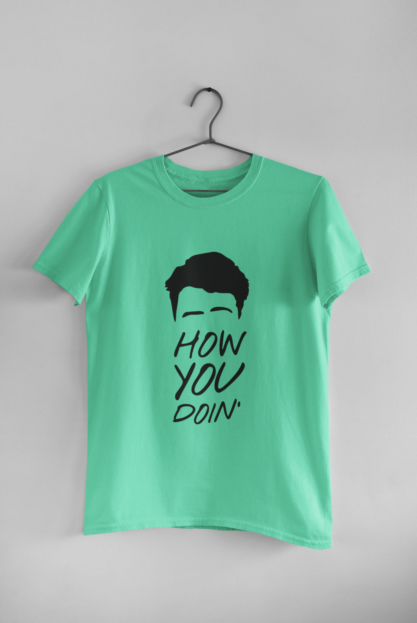 How You Doin Web Series Women Half Sleeves T-shirt- FunkyTeesClub