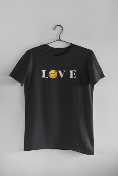One Love Couple Half Sleeves T-Shirts -FunkyTeesClub