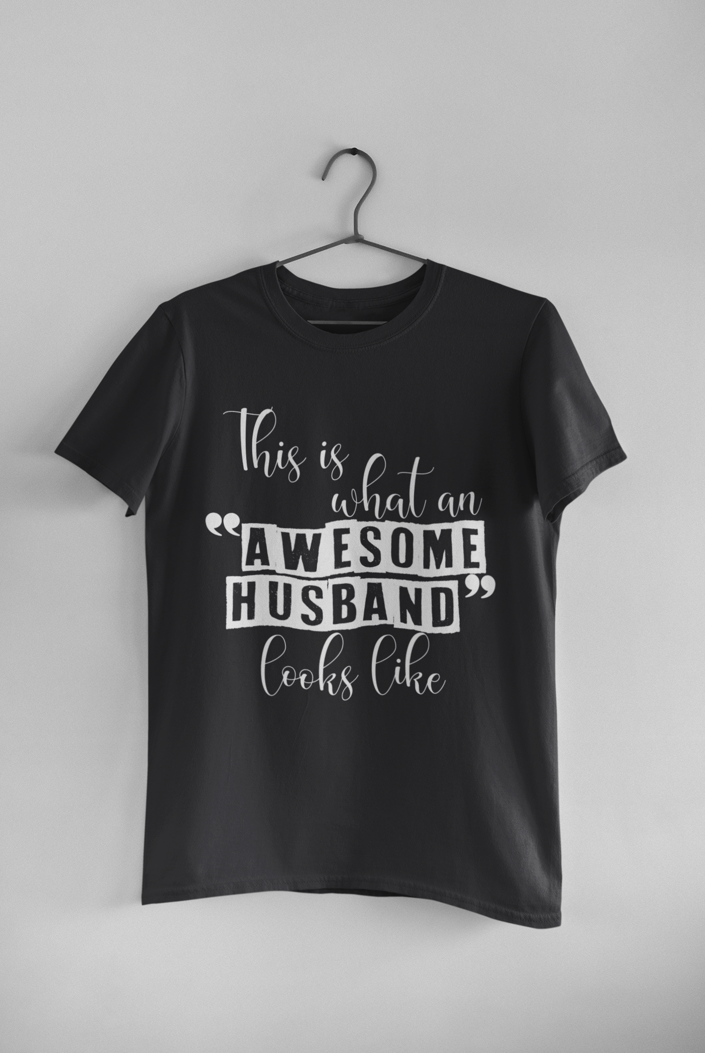 Awesome Couple Half Sleeves T-Shirts -FunkyTeesClub