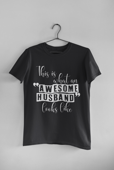 Awesome Couple Half Sleeves T-Shirts -FunkyTeesClub