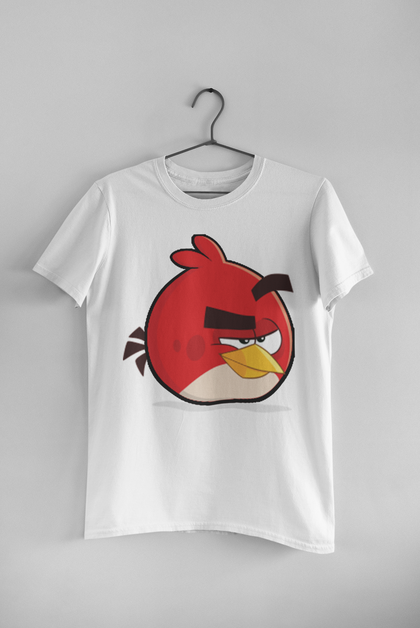 Angry Bird Couple Half Sleeves T-Shirts -FunkyTeesClub