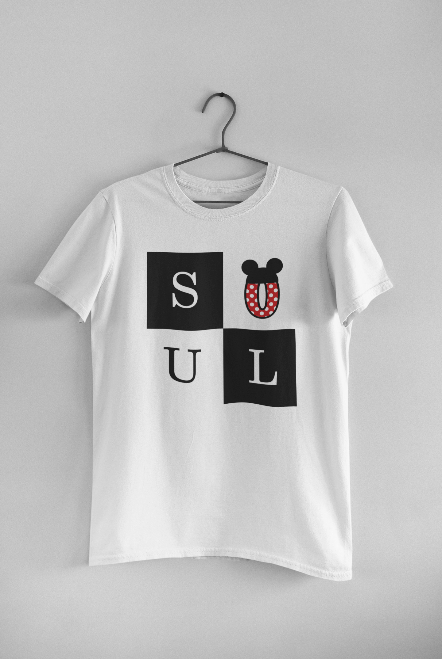 Soulmate Couple Half Sleeves T-Shirts -FunkyTeesClub