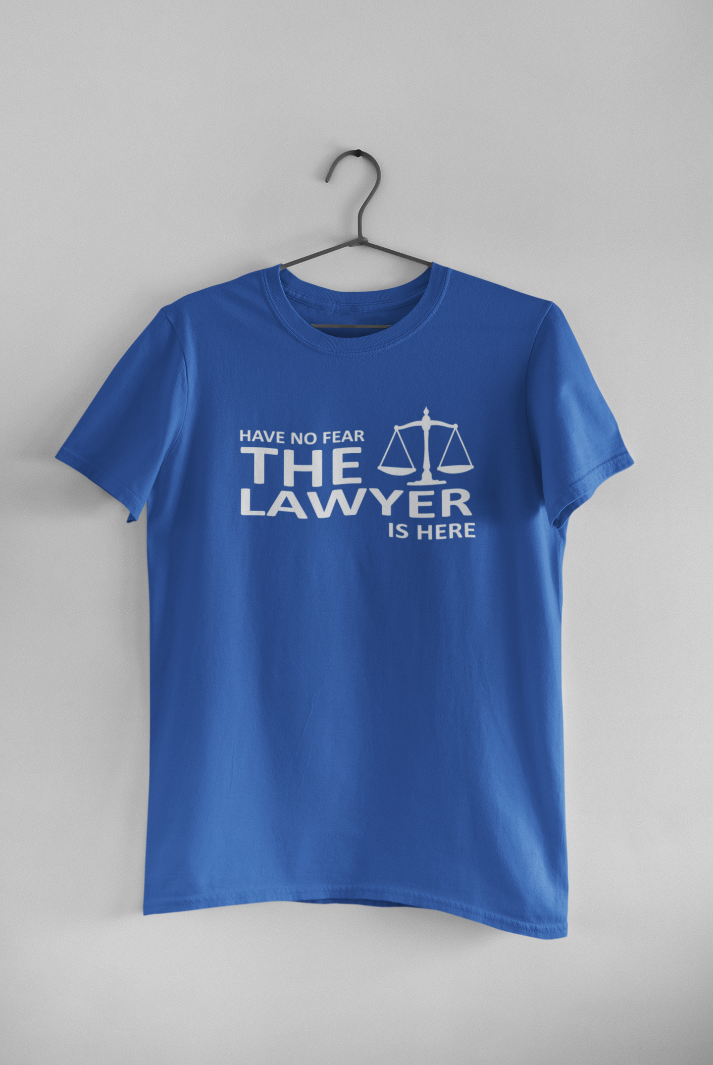 Have No Fear The Lawyer Is Here Women Half Sleeves T-shirt- FunkyTeesClub