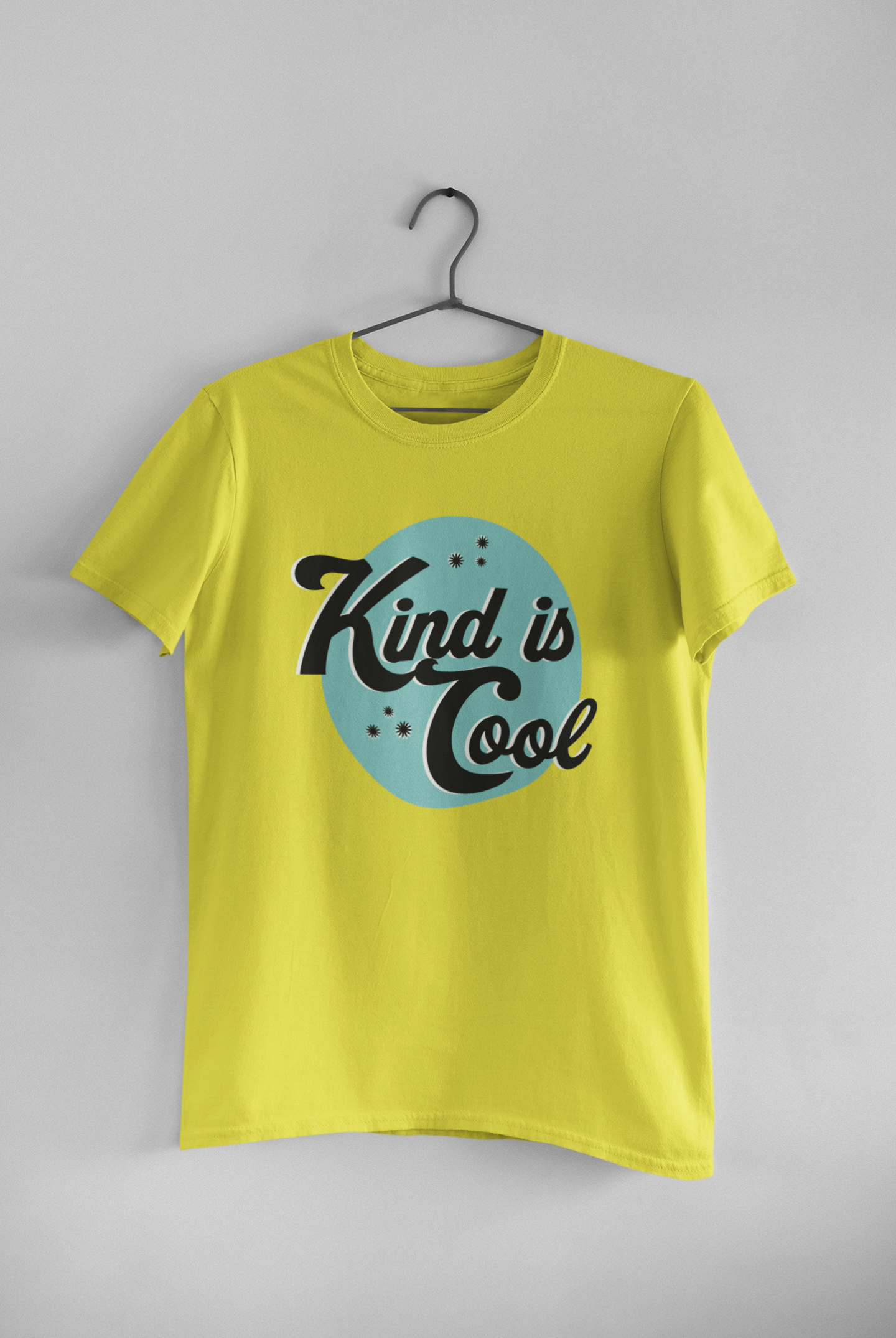 Kind Is Cool Couple Half Sleeves T-Shirts -FunkyTeesClub