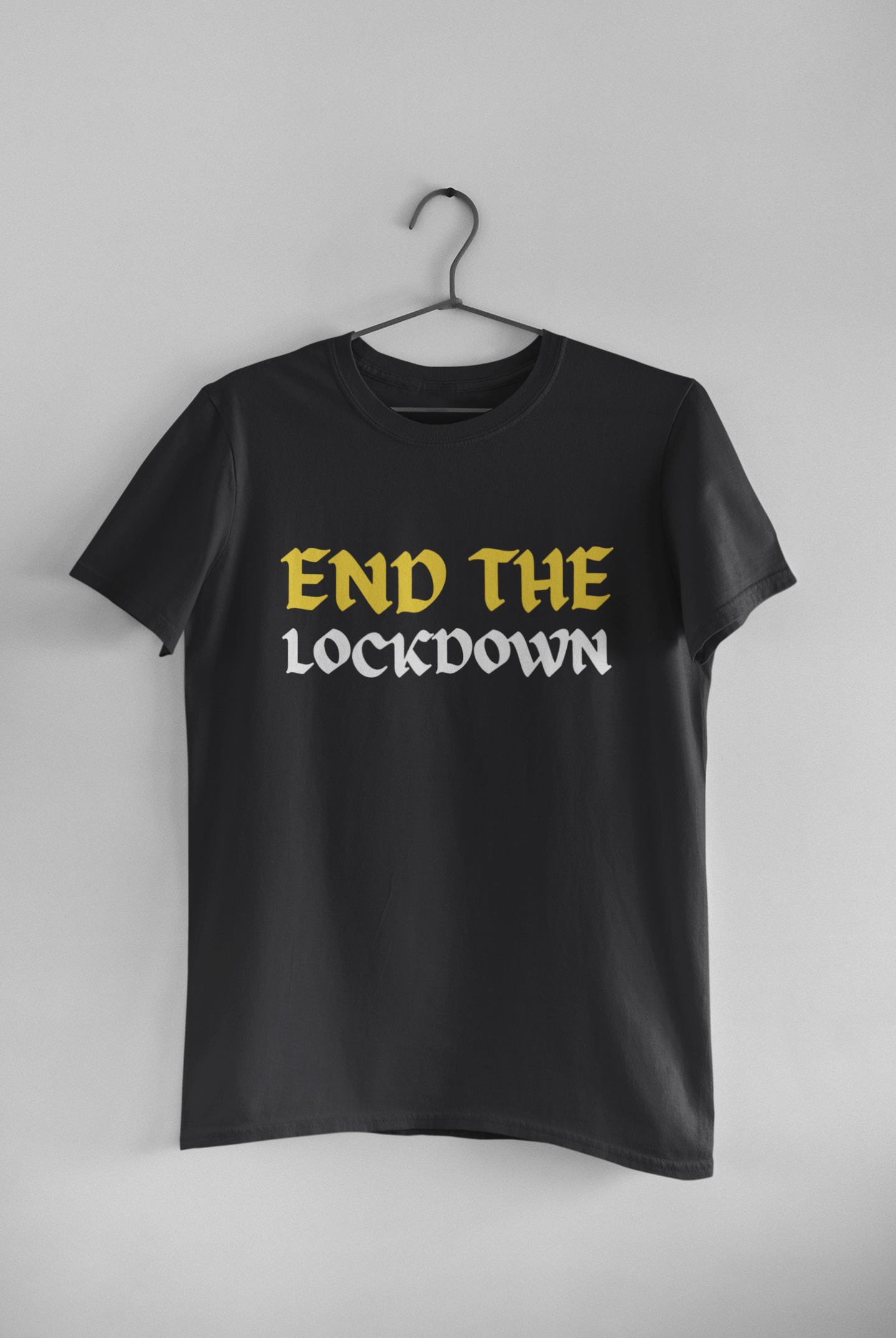 Anti Lockdown Anti Government Women Half Sleeves T-shirt- FunkyTeesClub