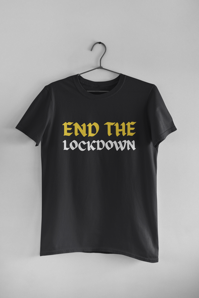 Anti Lockdown Anti Government Women Half Sleeves T-shirt- FunkyTeesClub