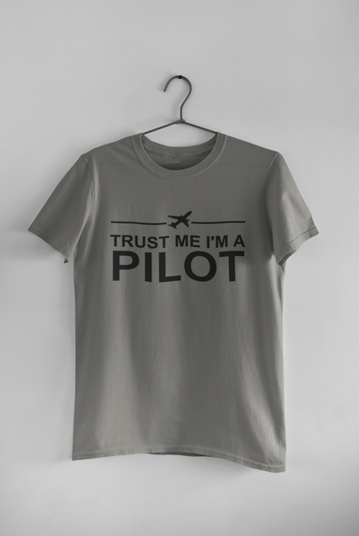 Trust Me I Am A Pilot Women Half Sleeves T-shirt- FunkyTeesClub