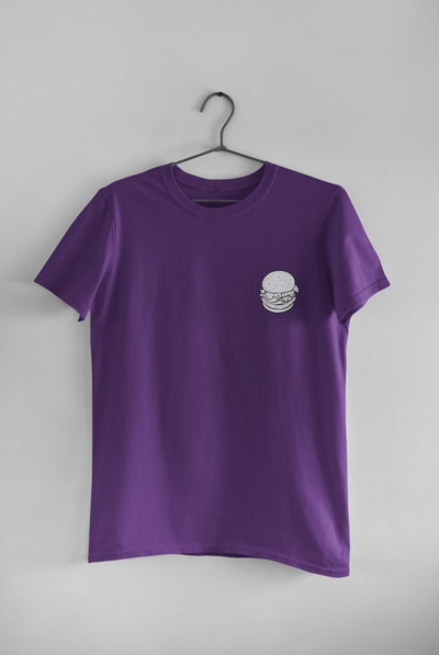 Burger Quotes Women Half Sleeves T-shirt- FunkyTeesClub