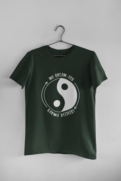 My Dream Job Desi Women Half Sleeves T-shirt- FunkyTeesClub