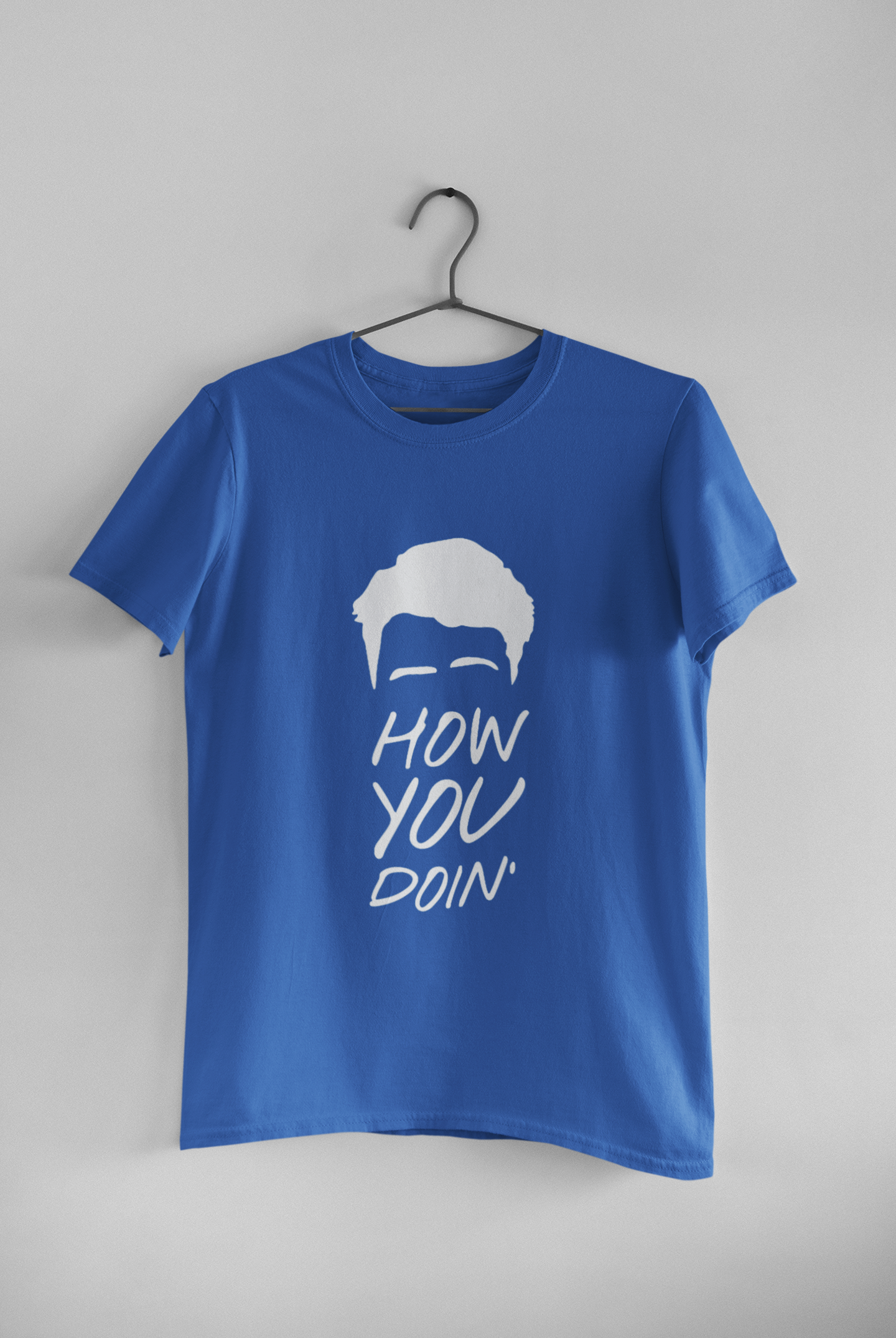 How You Doin Web Series Mens Half Sleeves T-shirt- FunkyTeesClub