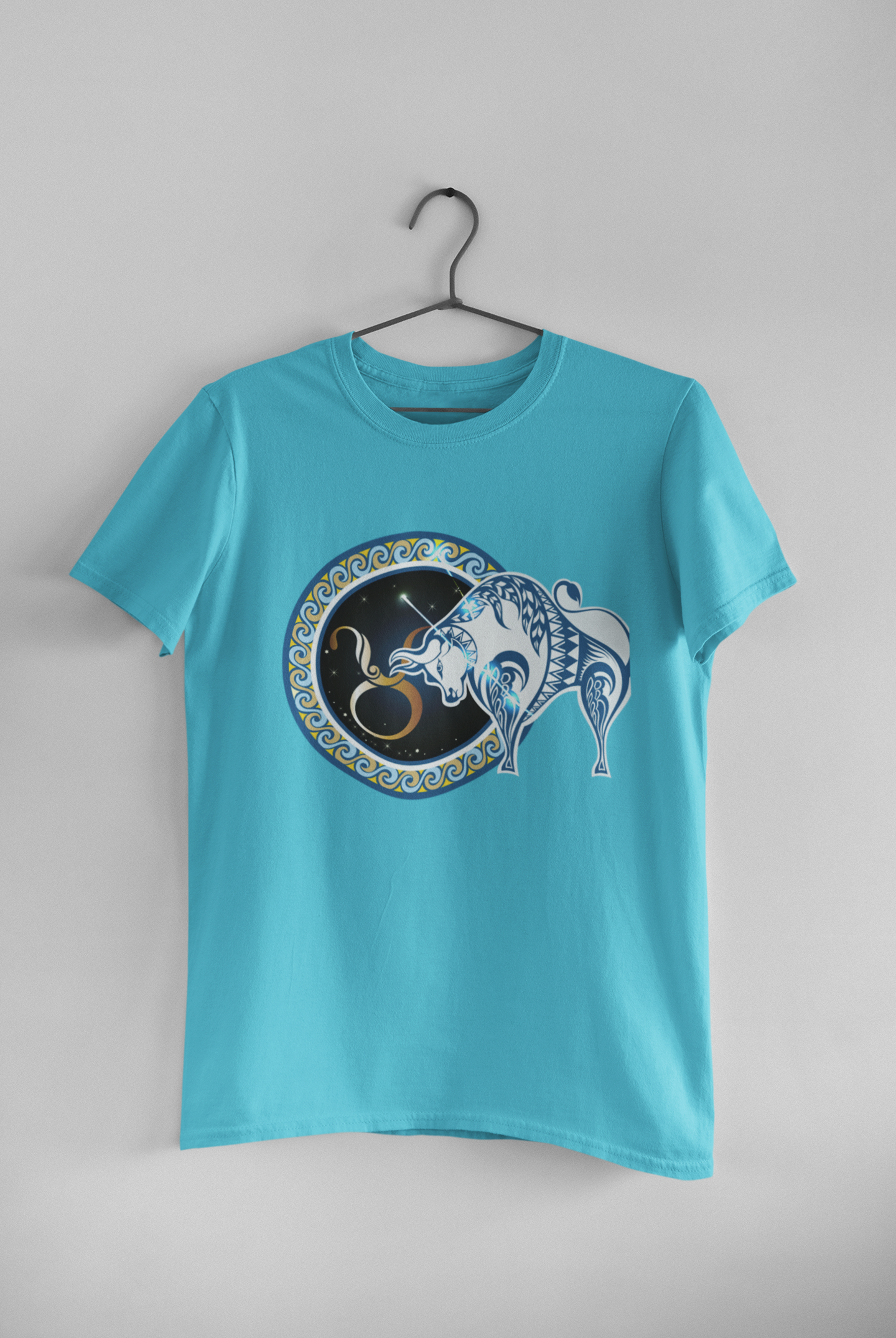 Taurus Zodiac Sign Women Half Sleeves T-shirt- FunkyTeesClub