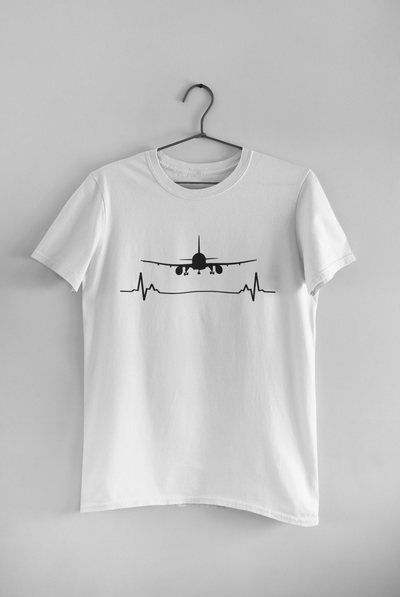 Runway Airstrip Pilot Mens Half Sleeves T-shirt- FunkyTeesClub