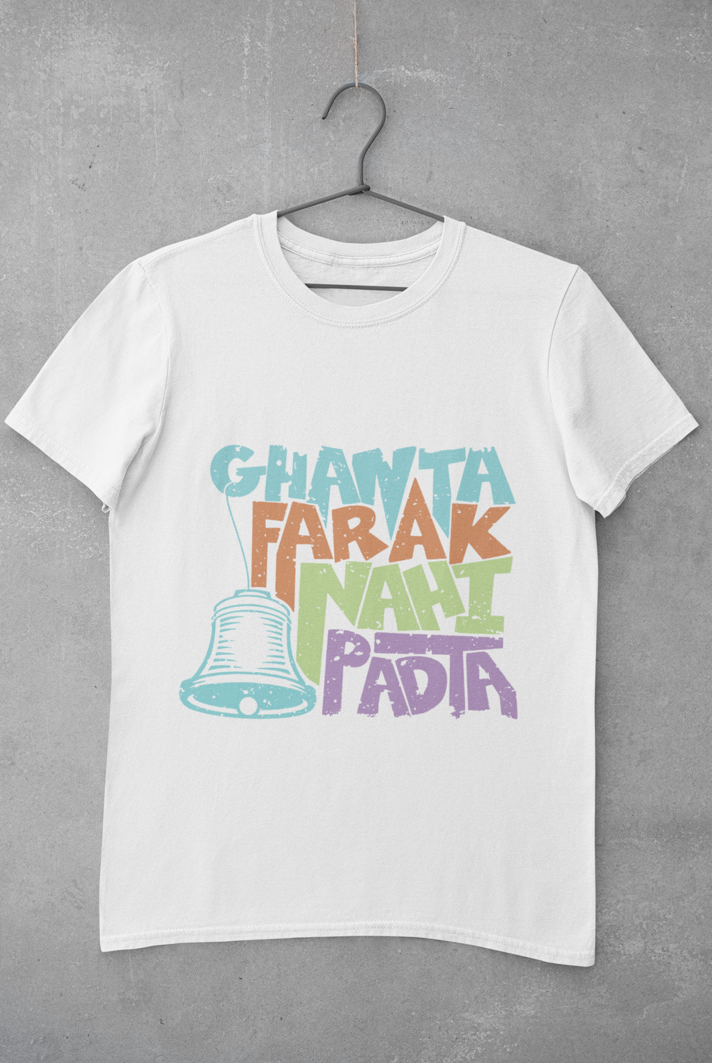 Ghanta Farak Mens Half Sleeves T-shirt- FunkyTeesClub