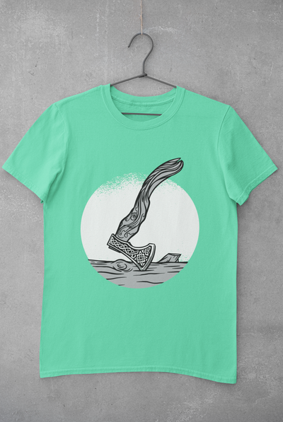 Viking Women Half Sleeves T-shirt- FunkyTeesClub