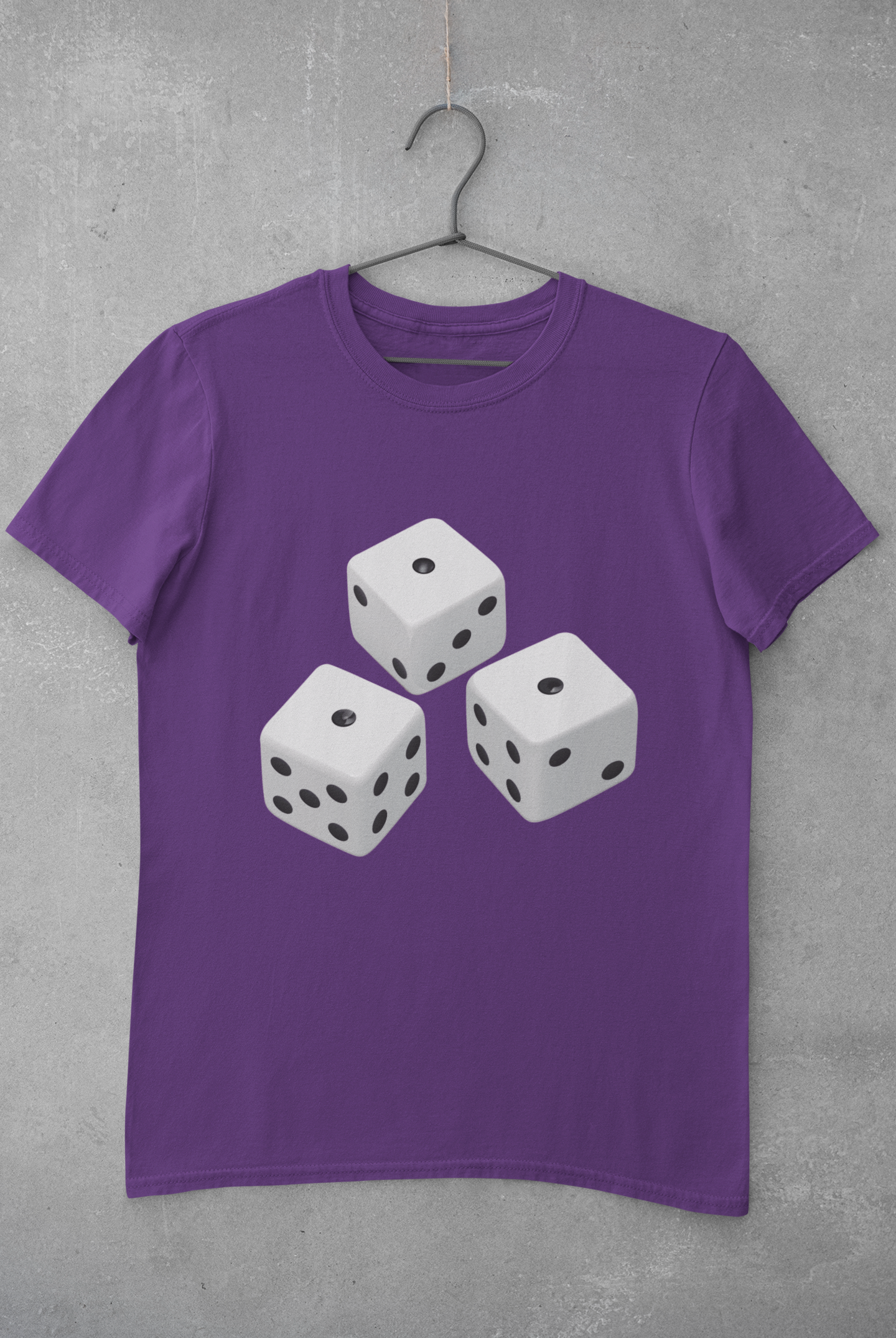 Dice Women Half Sleeves T-shirt- FunkyTeesClub