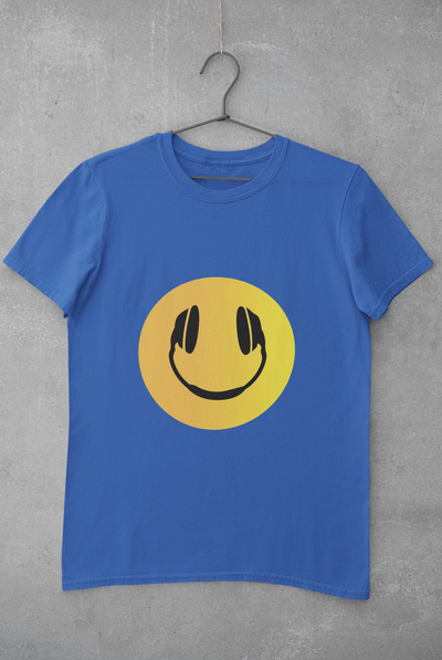 Headphones Love Mens Half Sleeves T-shirt- FunkyTeesClub