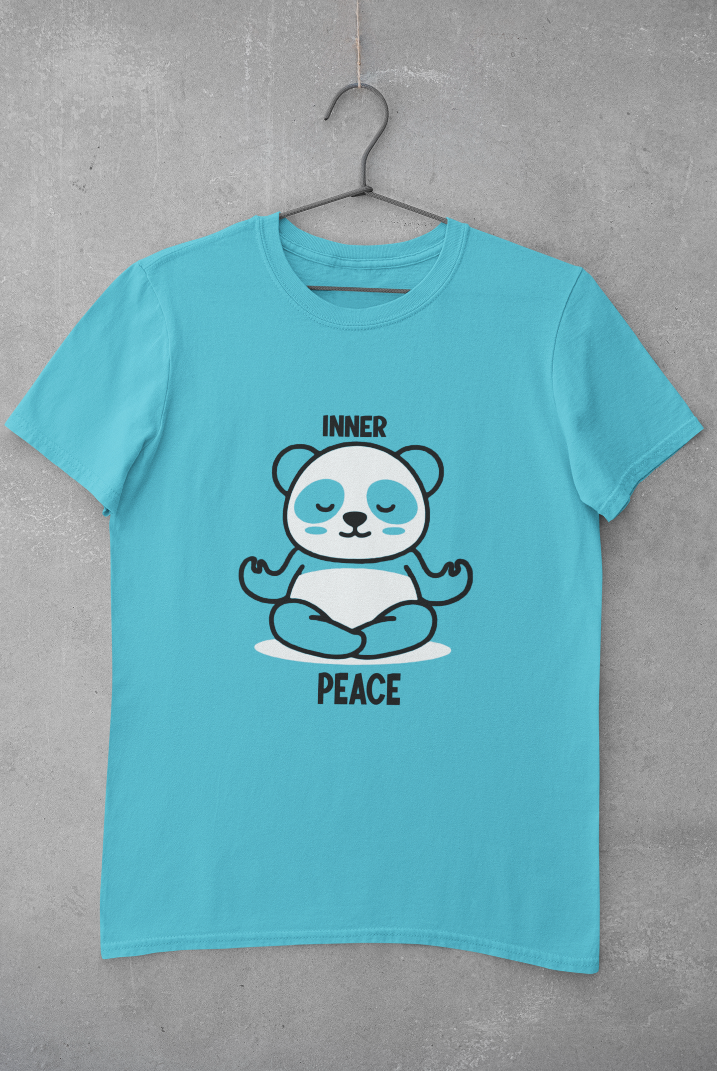 Inner Peace Women Half Sleeves T-shirt- FunkyTeesClub