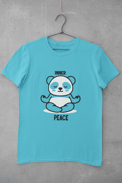 Inner Peace Women Half Sleeves T-shirt- FunkyTeesClub
