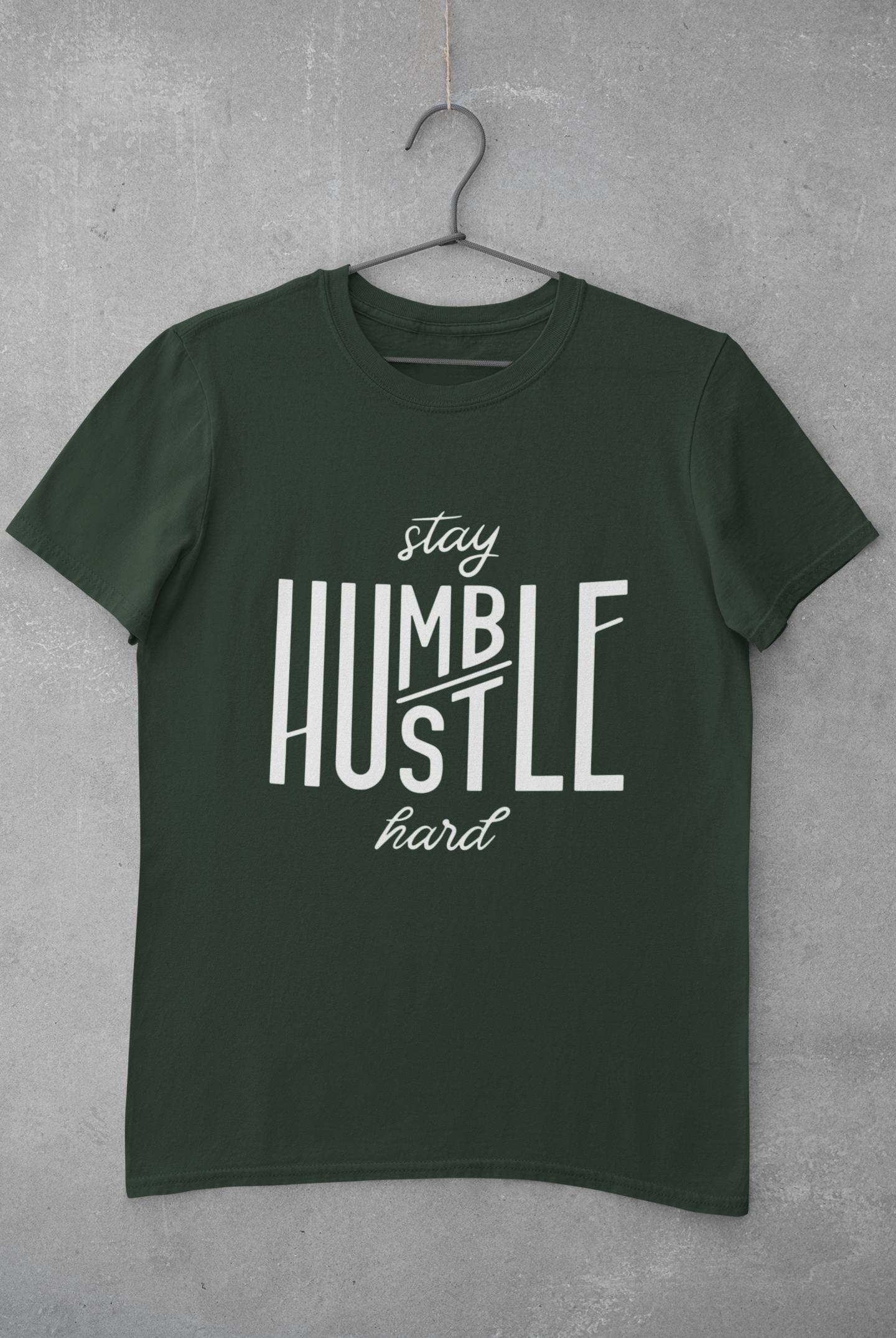 Stay Humble Women Half Sleeves T-shirt- FunkyTeesClub