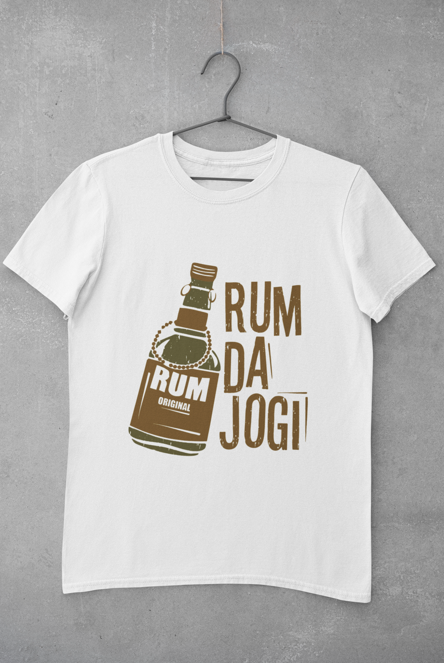 Rum Da Jogi Pub And Beer Women Half Sleeves T-shirt- FunkyTeesClub