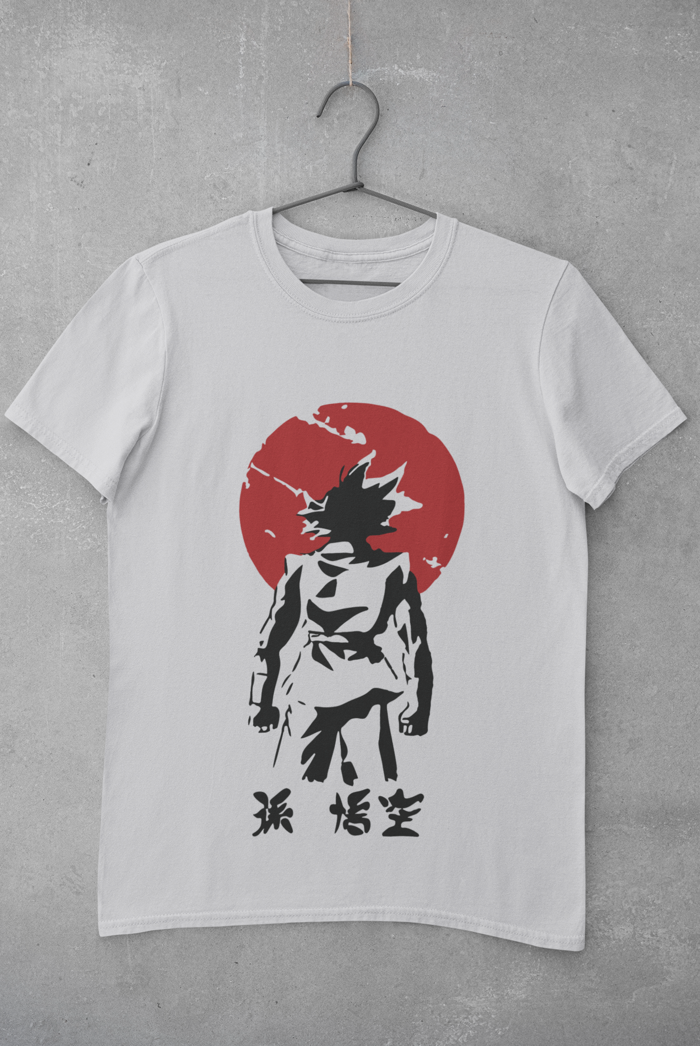 Goku Sun Anime Women Half Sleeves T-shirt- FunkyTeesClub